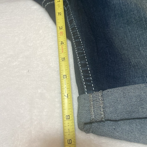 SILVER SUKI Mid Bermuda Jean Shorts Size 30 Waist - Picture 5 of 14